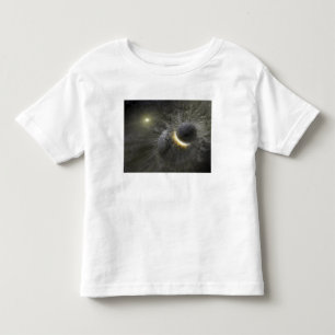 宇宙の大きい目的間の衝突 トドラーTシャツ