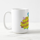 宇宙の大きなコーヒーマグで踊る コーヒーマグカップ (左)