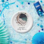 宇宙の天の星ベビーシャワー ペーパープレート (パーティー)