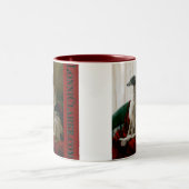 宇宙の天使犬 ツートーンマグカップ (中央)