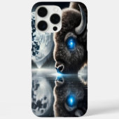 宇宙の天蓋の下のバッファロー Case-Mate iPhoneケース (裏面)