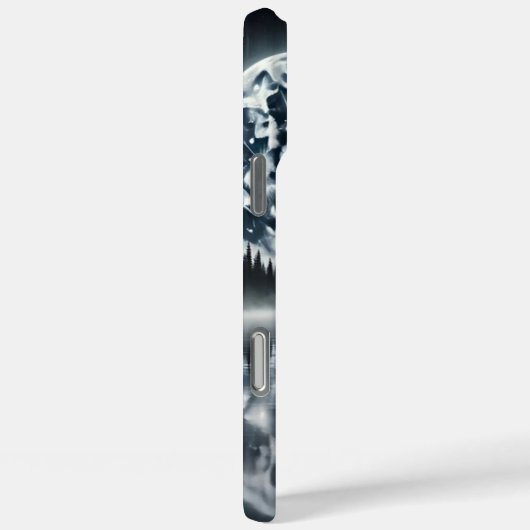 宇宙の天蓋の下のバッファロー Case-Mate iPhoneケース (裏面 / 右)