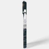 宇宙の太陽と月と神秘的な旅イラストラ Case-Mate iPhoneケース (裏面 / 左)