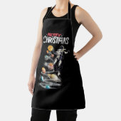 宇宙の太陽のクリスマス エプロン (インサイチュ)