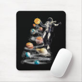 宇宙の太陽のクリスマス マウスパッド (マウス)