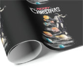 宇宙の太陽のクリスマス ラッピングペーパー (ロールコーナー)