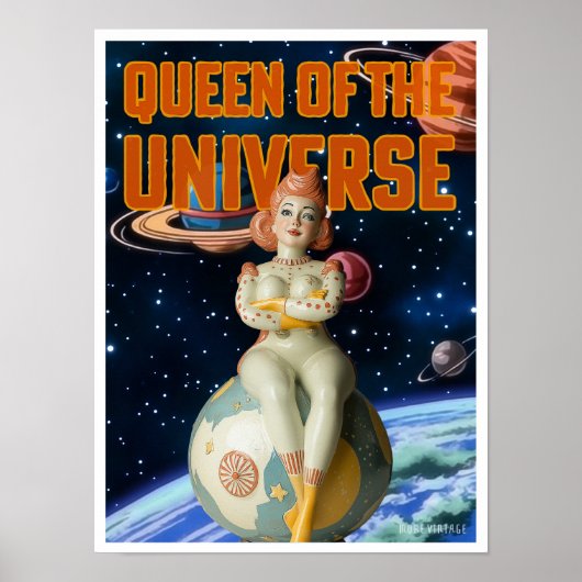 宇宙の女王サイファイプリント ポスター (正面)