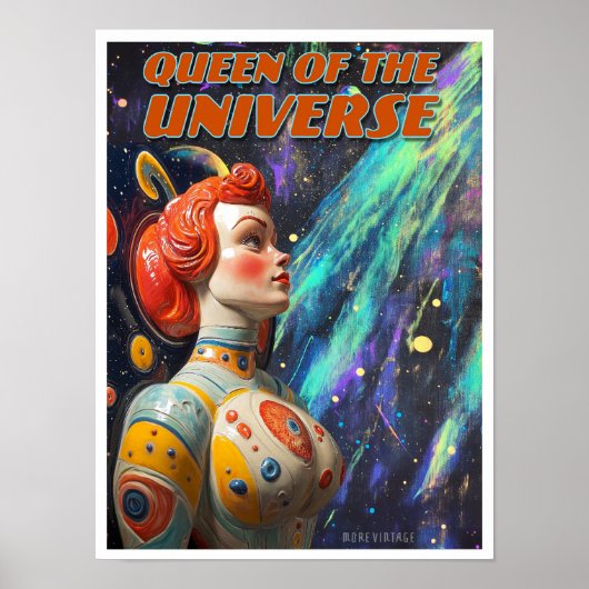宇宙の女王サイファイプリント ポスター (正面)