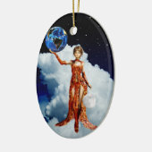 宇宙の女神オーナメント セラミックオーナメント (左)