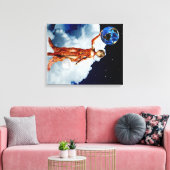 宇宙の女神キャンバスプリント キャンバスプリント (インサイチュ (リビング))