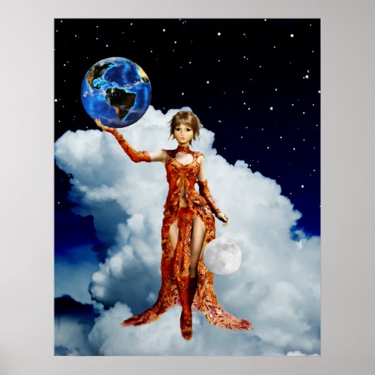宇宙の女神ポスター ポスター (正面)