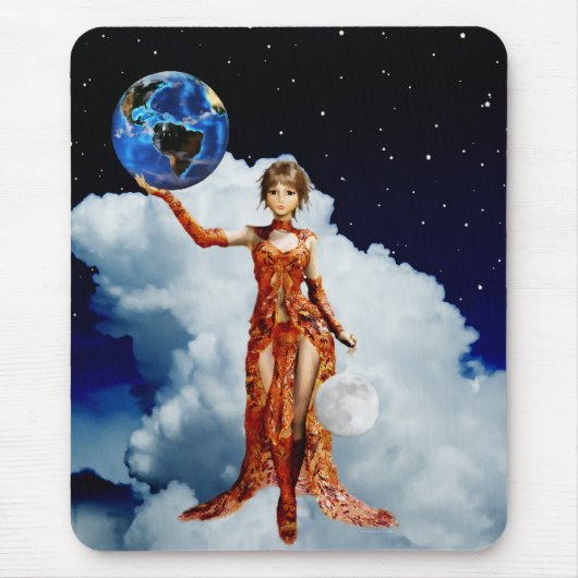 宇宙の女神マウスパッド マウスパッド (正面)