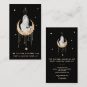 *~*宇宙の女神月の水の竜星 名刺 (正面/裏面)