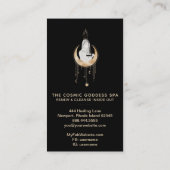 *~*宇宙の女神月星の水のつぼ 名刺 (裏面)