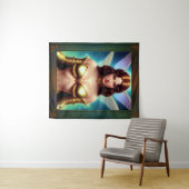 宇宙の妖精の黄金時代by Xzendor7 タペストリー (インサイチュ(横))