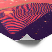 宇宙の威厳：輝く虎 ポスター (角)