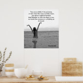 宇宙の子デシデラタ ポスター (キッチン)