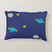 宇宙の子供かベビーの枕 アクセントクッション (裏面)