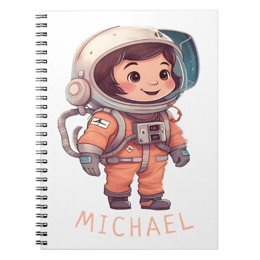 宇宙の子供たちと惑星の名前 ノートブック (正面)