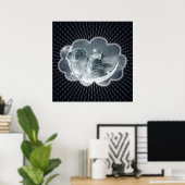 宇宙の子守唄 - ポスター (ホームオフィス)