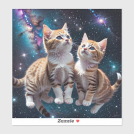 宇宙の子猫の銀河系 シール