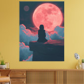 宇宙の孤独 キャンバスプリント (インサイチュ (リビング))