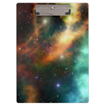 宇宙の宇宙の星のクリップボーパーソナライズされたド