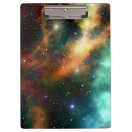 宇宙の宇宙の星のクリップボーパーソナライズされたド クリップボード