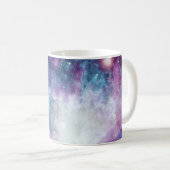 宇宙の宇宙疑問に思抽象芸術を越えて コーヒーマグカップ (正面右)