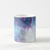 宇宙の宇宙疑問に思抽象芸術を越えて コーヒーマグカップ (中央)