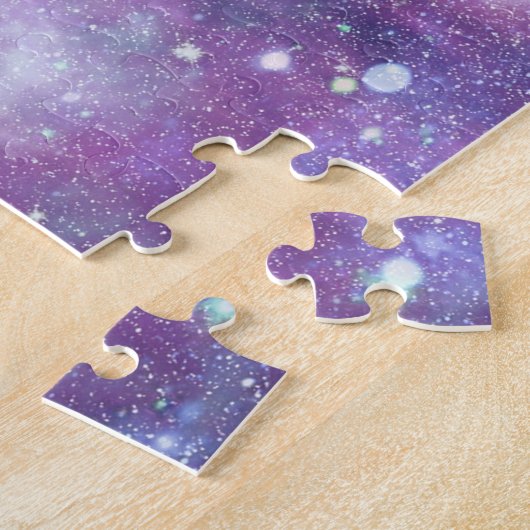 宇宙の宇宙疑問に思抽象芸術を越えて ジグソーパズル (側面)