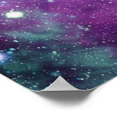 宇宙の宇宙疑問に思抽象芸術を越えて ポスター (角)