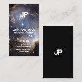 宇宙の宇宙科学の物理学のモノグラムのな平野 名刺 (正面/裏面)