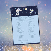 宇宙の宇宙飛行士あなたの財布のゲームの中にあるものを 招待状