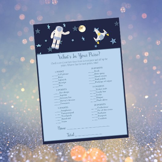 宇宙の宇宙飛行士あなたの財布のゲームの中にあるものを 招待状