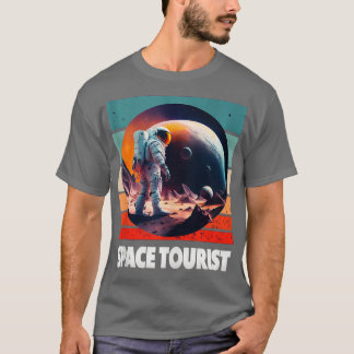 宇宙の宇宙飛行士宇宙宇宙飛行士バンク Tシャツ