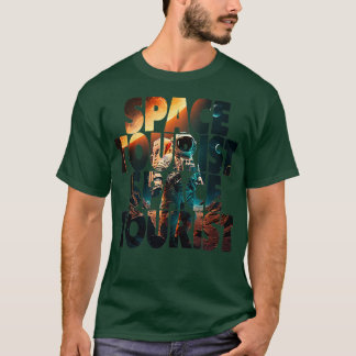 宇宙の宇宙飛行士宇宙宇宙飛行士バンク Tシャツ