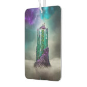 宇宙の宝石とガラス\|/宇宙AIアート カーエアーフレッシュナー (左)