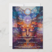 宇宙の展開 | 未来のヴィジョン 招待状 (裏面)