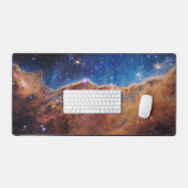 宇宙の崖 カリーナ星雲 スペース ウェッブ望遠鏡 デスクマット (キーボード&マウス)