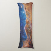 宇宙の崖 カリーナ星雲 スペース ウェッブ望遠鏡 ボディピロー (正面縦)