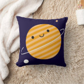 宇宙の幸せな惑星 クッション (ブランケット)