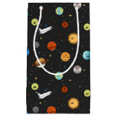 宇宙の幸せな惑星 スモールペーパーバッグ (正面)