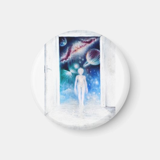 宇宙の広場への開いた扉 マグネット (正面)