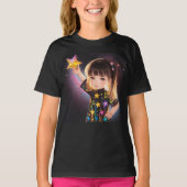 宇宙の広大さ疑問に思と宇宙の探索 Tシャツ (正面)