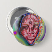 宇宙の心 缶バッジ (正面&裏面)