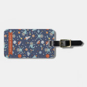 宇宙の怠惰-名前をカスタムする ラゲッジタグ (正面横)