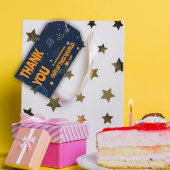宇宙の惑星スター誕生日お願いありがとう ギフトタグ