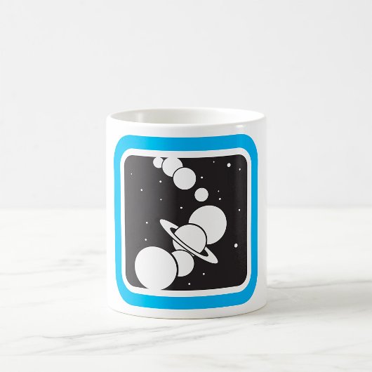 宇宙の惑星 コーヒーマグカップ