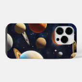 宇宙の惑星 2 iPhoneケース (裏面横)